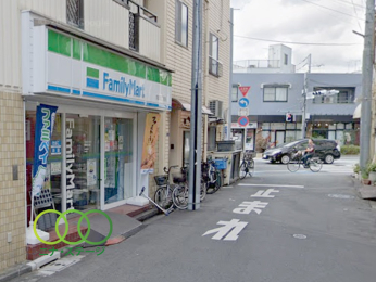  ファミリーマート向島四丁目店459ｍ