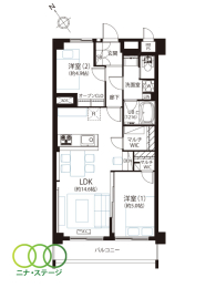  2LDKALʐ56.7uAoRj[ʐ6.48u 