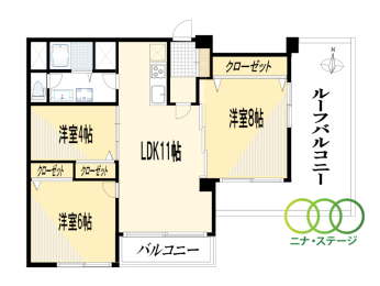  3LDKALʐ70.29uAoRj[ʐ12.42u 