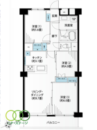  3LDKALʐ61.05uAoRj[ʐ7.15u 