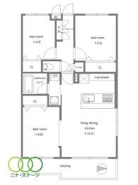  3LDKALʐ64.26uAoRj[ʐ8.13u 