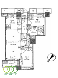  3LDK�A��L�ʐ�79.67�u�A�o���R�j�[�ʐ�5.29�u 