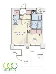  1DK�A��L�ʐ�30.85�u 