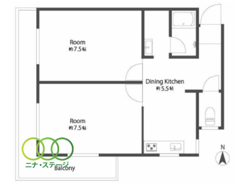  2DK�A��L�ʐ�44.19�u 